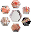 20 Pack Metatarsal Pads for Women and Men, Felt Ball of Foot Cushion, Adhesive Forefoot Pads Forefoot Cushion Pads, Foot Pads for Forefoot and Sole Support, Metatarsalgia Mortons Neuroma 2
