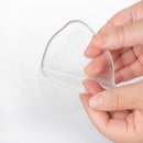2 Pairs Gel High Heel Inserts Women, Adhesive Cushioning Insoles for Sandals Flats Dress Shoes, 3/4 Length Invisible Insoles Prevent Slipping, 7.5-10 Size - Clear — 3