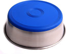 Max and Neo Heavyweight Non-Skid Rubber Bottom Stainless Steel Dog Bowl - We Donate a Bowl to a Dog Rescue For Every Bowl Sold (Large - 80oz - 9.5" Diameter) — 5