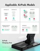 GETPALS Wireless Charger iPhone Charging Station for Apple Multiple Devices photo 4