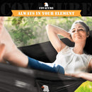 Covacure Camping Hammock, 772 lbs Capacity Double Hammock - Black — 6