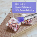 Honcaring UV Resin Kit with Light, 30 g Clear UV Glue with UV Penlight — 6