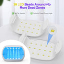 UV Light for Resin,360° Ring Dual-Layer & Adjustable Time Setting (1/3/5min) UV Resin Light,30 LED High-Powered UV… — 3