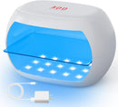 UV Light for Resin,360° Ring Dual-Layer & Adjustable Time Setting (1/3/5min) UV Resin Light,30 LED High-Powered UV… — 1