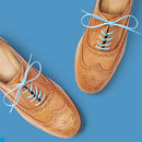 [2 Pairs] Pack Waxed Round Oxford Shoe Laces |