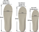 Happystep Memory Foam Insoles: Plantar Fasciitis & Arch Support Shoe Insert - Grey — 3