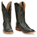 Tony Lamas Boots Men's Moore 11" Full Quild Wide Square Toe Western boot Color Grey image 0