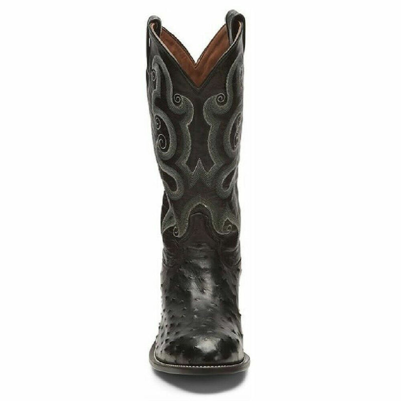 Tony Lama Men's Wimberley Full Quill Black (CT833)