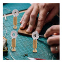 6pcs DIY Leather Hand Sewing Position Located Hand Positioning Needles Stitching, Fixed Suture Leathercraft
