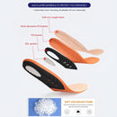 Diabetic Insoles Men and Women Sport Insoles for Standing All Day Relieves Foot Pain and Stress Comfortable Daily US 4-18 Plus Size Insoles.(Apricot,US Men's 13-18) — 2