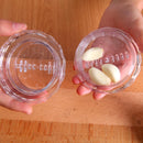 Transparent Manual Garlic Twist, Multi-Functional Mincer & Grinder for Garlic, Onion, Ginger, Herbs, Nuts, Impact… — 6