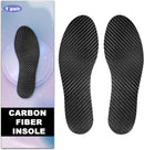 Carbon Fiber Insole - 1 Pair, Rigid Orthotic Shoe Insert for Turf Toe, Foot Arthritis, Hallux Rigidus - Rigid Insert for Sports, Hiking, Basketball (10.43" -265mm -Women's 11-11.5, Men's 10-10.5) — 1