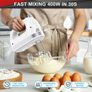 Lord Eagle Hand Mixer Electric Handheld 400W 5-Speed Lightweight