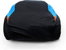 MORNYRAY Waterproof Car Cover All Weather Snowproof UV Protection Windproof Outdoor Full car Cover, Universal Fit for Sedan (Fit Sedan Length 194-206 inch, Blue) — 1
