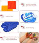Artecho Acrylic Paint Set 48 Colors 2oz/59ml with 12 Brushes, Art Supplies — 4
