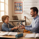 MyGift Guitar Pen Holder Desk Office Decor Gift For Men — 6