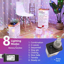 LYHOPE 12ft x 5ft 360 LED Christmas Net Lights, 8 Modes Low Voltage Mesh Christmas Decorative Lights for Xmas Trees, Bushes, Wedding, Garden, Outdoor, Indoor Decor (Multi-Color) — 2
