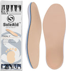 SoleAid Thera 3, 3-Layer Diabetic Insoles - Light Weight, Soft, Anti-Friction, Shock Absorbing Therapeutic Foot Support — 1