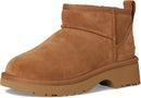 UGG Girls' K Classic Ultra Mini New Heights – Chestnut — 1