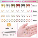Jump Rings, Cridoz 2340Pcs Open Jump Rings and Lobster Clasps Jewelry Making Supplies Kit for Necklace and Jewelry… — 3