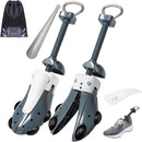 JJDPARTS Shoe Stretcher Women and Men,Pair 4-Way Shoe Expander Widener Adjustable Length & Width | grey — 1