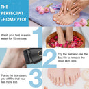 Electric Foot File Callus Remover for Feet - 6pcs Larger Grinding Head&3Speed, Pedicure Kit Foot Scrubber Deadskin Callus Remover, Foot Care Kit Pedicure Tools for Dead Skin Callus Hardskin Dry Cracks — 7