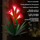 Homight Solar Metal Agave Lily Flower Garden Sculpture with LED Lights 30.3…