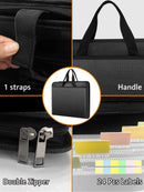 onvvippiv Important Document Organizer Folio Accordion File Organizer — 4