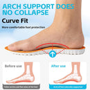 4D Cloud Steppers Insoles for Men and Women, Work Boot Cushioning Inserts - Orange — 3
