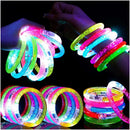 24Pcs Glow in the Dark Party Supplies for Kids/Adults, Flashing Light up Toys LED Bracelets Halloween Glow Sticks, Party Favors Carnival Birthday Concert Gifts Accessory | 24 pcs — 1