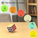 Vdealen 24 Pack Mini Cube Puzzle Party Favors for Kids, 1.18in 3x3 Magic Cube School Rewards & Classroom Prize for Students, Birthday Party Favors Easter Christmas Stocking Stuffers Gifts for Kids — 4