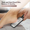 Kolavia 2 Pack Foot File Callus Remover, Durable Foot Scrubber for Hard Dead Skin, Foot Rasp and Double-Sided Foot Heel Scraper for Cracked Heels & Corns, Stainless Steel Pedicure Feet File Tool — 2