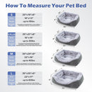INVENHO Medium Dog Beds for Medium Dogs Washable, Rectangle Dog Bed Medium Size Dog, Orthopedic Dog Bed, Warming Soft Calming Sleeping Puppy Bed Durable Pet Bed with Anti-Slip Bottom M(30"x24"x9") — 5