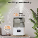 BOXING 4.5L Warm and Cool Mist Ultrasonic Humidifier for Bedroom Large Room,…