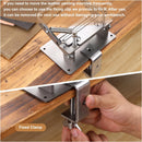 Manual Leather Splitter, Leather Paring Skiving Skiver Machine with Clamp | Silver-Type A — 4