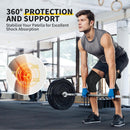 CAMBIVO 2 Pack Knee Braces for Women & Men, Knee Compression Sleeves for Knee Pain Relief, Knee Support with Non-Slip Silicone, Breathable, for Running, Workout, Weightlifting & Daily Use, Arthritis Support (Black, Medium) — 5