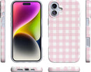 Casely iPhone 16 Case | Pink Plaid | Sunday Best | Compatible with MagSafe | Classic Ultra Slim Design photo 6