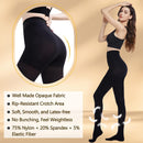 15-20 mmHg Medical Graduated Compression Pantyhose for Women Men | 3X-Large | Black — 4