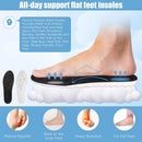2 Pairs Steppers Insoles 4D Cloud – Cushion Support - Black - US Men 7.5-10.5 — 4