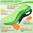 Ailaka Kids Orthotic Arch Support Shoe Insoles, Plantar Fasciitis Cushioning Athletic Inserts for Flatfoot Pain Relief Running Walking - Green — 3
