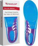 Envelop Gel Insoles for Men & Women - Shoe Inserts for Walking, Running, Hiking, Standing All Day - Cushion Soles for Heels, Arch Support, Plantar Fasciitis, Flat Feet - Fit Sneakers, Boots (1 Pair) — 1