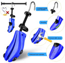 Eachway Pair of Professional 2-Way Premium Shoe Stretcher Tough Plastic Shoe Trees, Adjustable Length & Width Durable Shoe Shaper for Men and Women (Large) | blue — 2