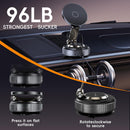Magnetic Phone Holder for Car 2026 Heavy Duty Model 360° Adjustable Vacuum Suction Car Magsafe Phone Mount Cell Phone Holders for Your Car for iPhone 16 Pro Max 15 14 13 12 Plus (Metal Stand Rotor) photo 4