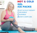 Tutmyrea Ice Packs for Injuries Reusable, 8 Pack Soft Gel Pack, Hot and Cold Compress, Ice Pack for Kids Boo Boo, Cold Packs for Injuries, Migraines, First Aid, Pain Relief, Wisdom Teeth — 4