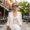 Wzerry Polarized Over Glasses Sunglasses for Women Men with Large Shades | Black/Grey + Black/Blue + Black/Red — 2