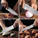 Brewin Professional Kitchen Knives, 3PC Chef Knife Set Sharp Knives for Kitchen High Carbon Stainless Steel,… — 6