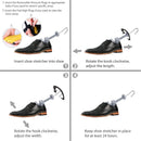 1 Pair Men Women Shoe Stretcher, Two-Way Adjustable Shoe Widener Expander to Stretch,Expands Length & Width of shoe | grey — 4
