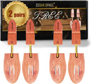 Cedar Space Cedar Shoe Trees for Men, 6.5-13 Sizes Wood Shoe Stretcher Tree — 3