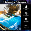 KISREL Crystal Clear Epoxy Resin Kit - No Bubble for Art,0.64 Gallon — 4