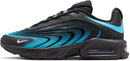 Nike Men's Air Max Fire Shoes - Black/Gamma Blue-metallic Silver — 1
